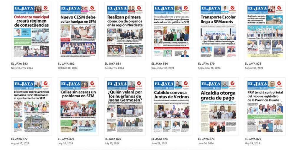 El productivo 39 aniversario del Periódico EL JAYA