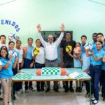 Entrega de Utilería Deportiva en el Liceo César Nicolás Penson del Caimito