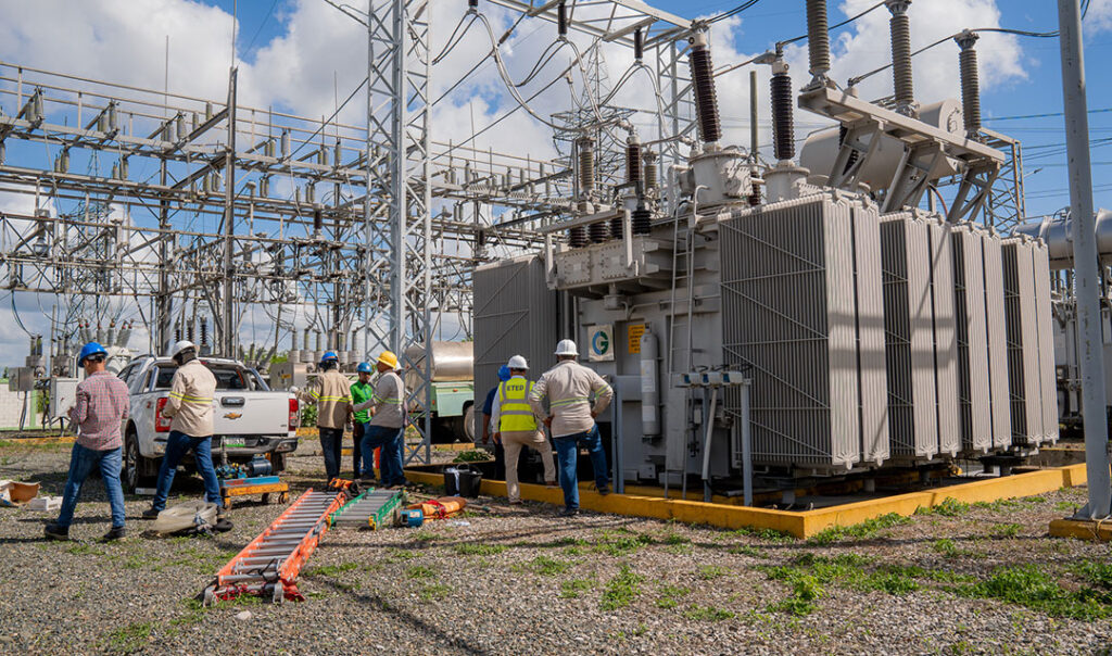 ETED fortalece el sistema eléctrico nacional con nuevas instalaciones en las subestaciones Naranjo a 345 kV en Santiago y Palamara 138 kV en Santo Domingo