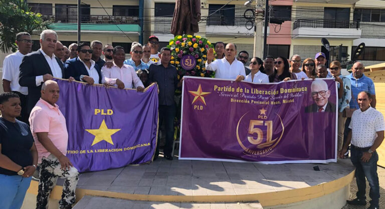 Carlos Cepeda resalta logros del PLD en celebración del 51 aniversario