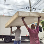 El desalojo de los residentes en el Barrio Azul