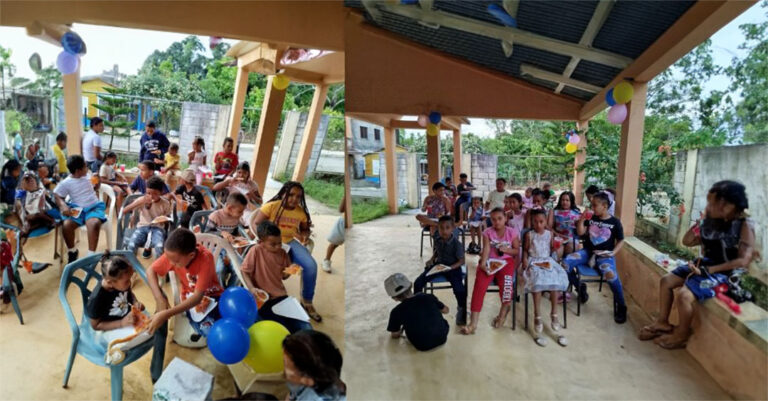 Fundación Tiempo Infantil brinda momentos de alegría a niños de San Felipe Abajo