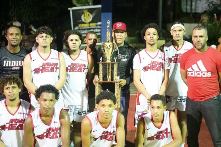 Jaya  Heat se corona campeón del XIV torneo basket intercomunitario Copa Pescadería Wanda