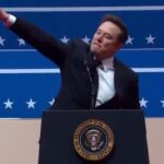 Polémica por el gesto de Musk que algunos vinculan con el saludo nazi en un evento trumpista