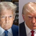 El simbólico guiño del nuevo retrato oficial de Donald Trump a la icónica imagen de su ficha policial