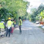 Nueva vez reinician trabajo carretera La Yagüiza Abajo