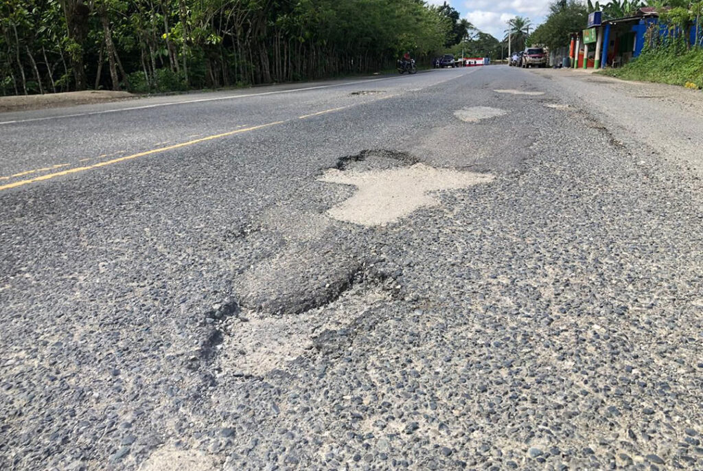 Carretera San Francisco de Macorís-Tenares requiere intervención urgente