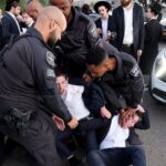 Cientos de judíos ultraortodoxos protestan en Israel contra su reclutamiento forzoso