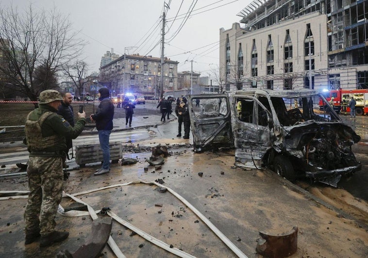 Rusia bombardea Kiev con misiles balísticos y deja al menos 4 muertos