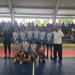 Indias del club San Vicente celebran  exhibición de baloncesto femenino en el municipio de Arenoso