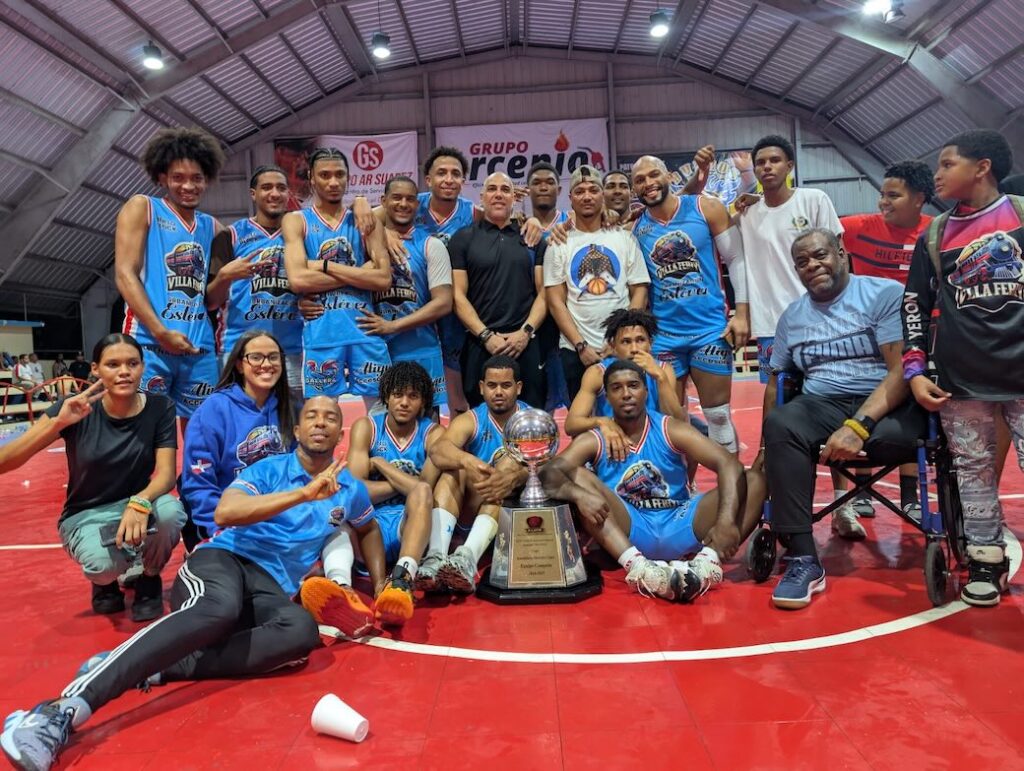 Villa Ferry se corona campeón décimo séptimo torneo baloncesto Superior Villa Riva