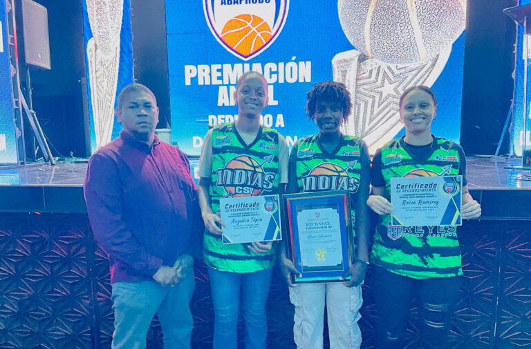 Asociación de Baloncesto provincia Duarte reconoce a Luismar Ferreira y Dayne Bastardo atletas más sobresalientes 2024