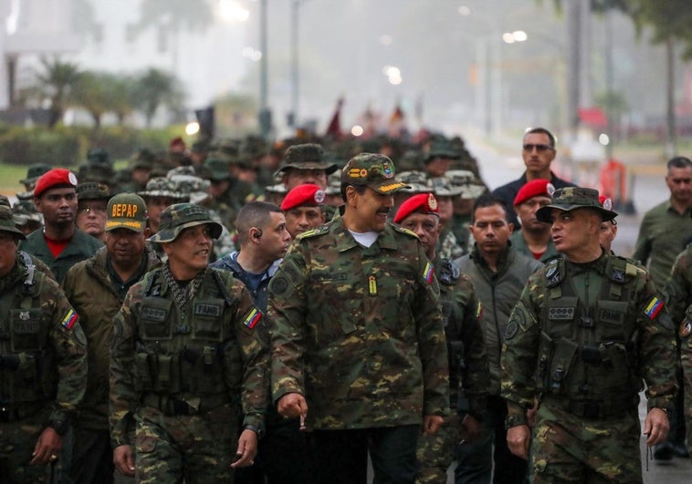 Maduro prepara un escudo militar ante la hipotética intervención en Venezuela