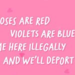 La Casa Blanca 'felicita' San Valentín con un mensaje antinmigración: «Ven ilegalmente, te deportaremos»