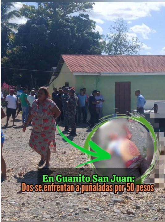 Trágico: A puñaladas se enfrentan dos en Guanito, uno muere. Dicen se disputaban 50 pesos.