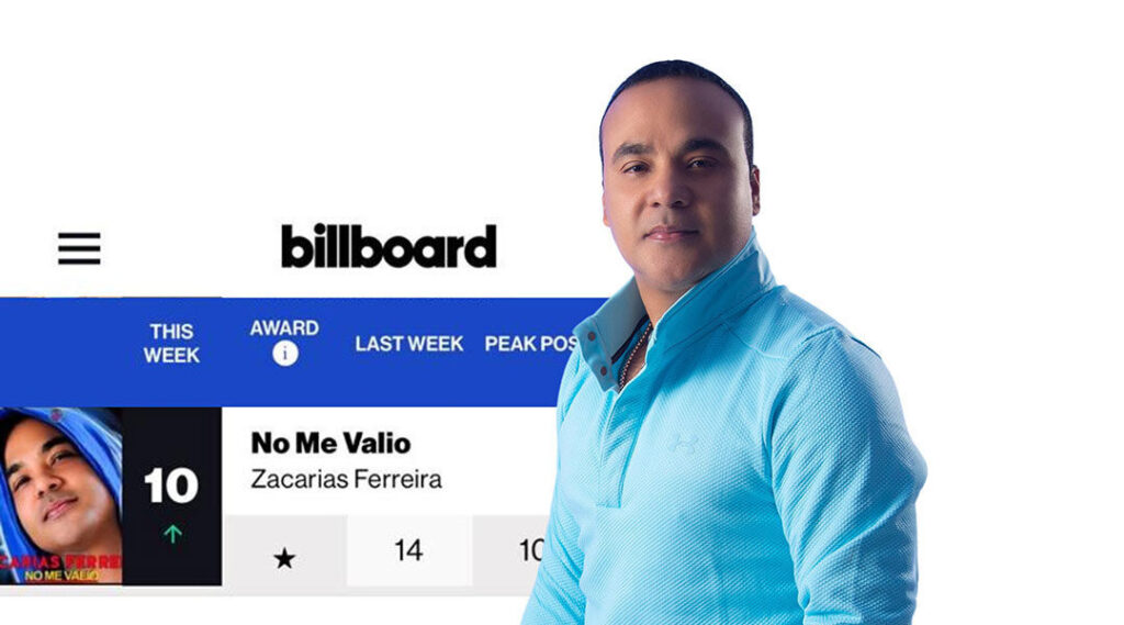 Zacarías Ferreira entra al Top 10 de Billboard