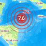 Sismo de magnitud 7,6 sacude el Caribe y genera alerta de tsunami