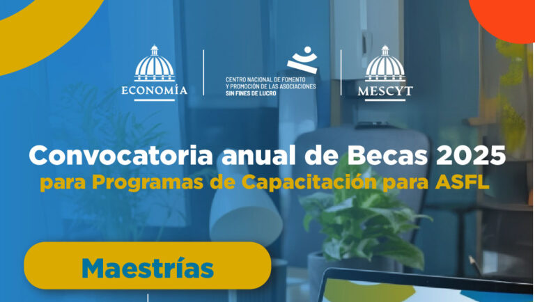 Convocatoria a becas para programas de capacitación dirigidos a asociaciones sin fines de lucro