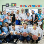 Liceo Coronel Rafael Tomás Fernández Domínguez recibe utilería de INEFI en SFM