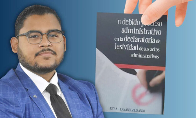 Presentarán libro sobre el debido proceso administrativo en la declaratoria de lesividad de los actos administrativos