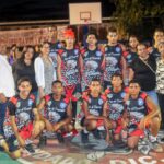 Equipo Negro  comanda torneo de basket  juvenil del club Caonabo  copa Pescadería Wanda