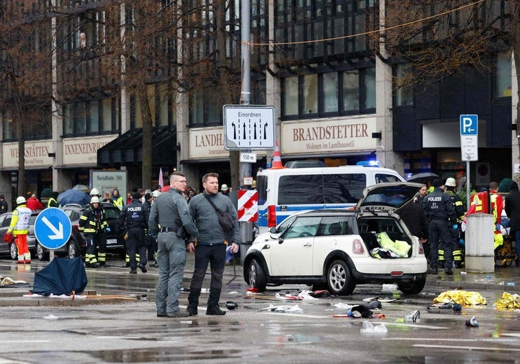 Al menos 20 heridos en un atropello masivo en Múnich, un día antes de la Conferencia de Seguridad