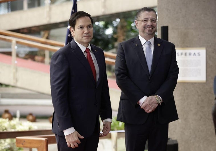 Costa Rica se distancia de China tras la visita de Marco Rubio