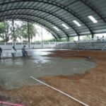 Ministerio de deportes trabaja arduamente en la construcción Polideportivo club Máximo Gómez