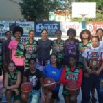 Indias del club San Vicente realizarán una exhibición de basket femenino en el municipio de Hostos