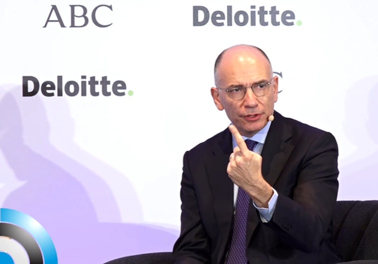 Enrico Letta aboga por acabar con «la fragmentación» del mercado europeo para combatir las políticas de Trump