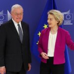 Von der Leyen garantiza al enviado de Trump que la UE elevará su asistencia militar a Ucrania: «Es un momento crítico»