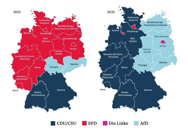 El Telón de Acero vota a la extrema derecha de AfD en las elecciones de Alemania