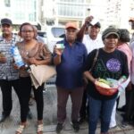 “El arroz cuesta 50 pesos la libra”: ciudadanos protestan frente al Ministerio de Industria y Comercio