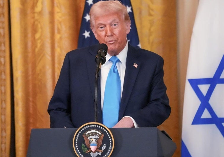 Trump asegura que Israel le «entregaría» a EE.UU. la Franja de Gaza al terminar los combates