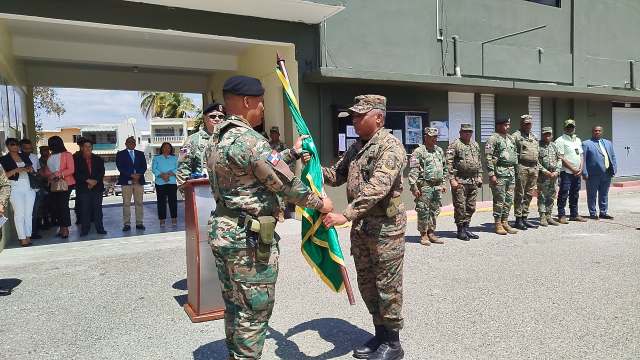 Coronel Domingo Cruz Sosa asume comandancia de la Tercera Brigada del Ejército en San Juan