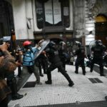 Graves incidentes en Argentina en una protesta de jubilados contra el Gobierno