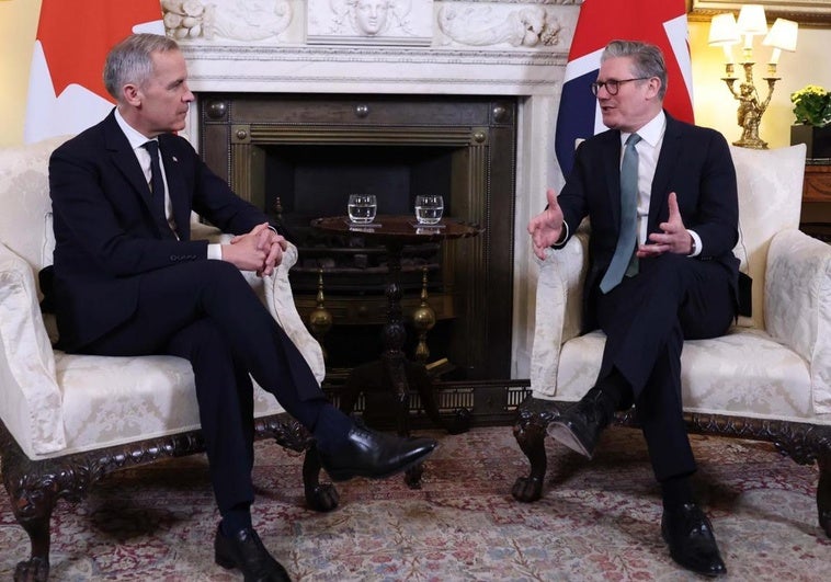 Mark Carney en Downing Street: «El Reino Unido y Canadá son aliados soberanos y amigos»