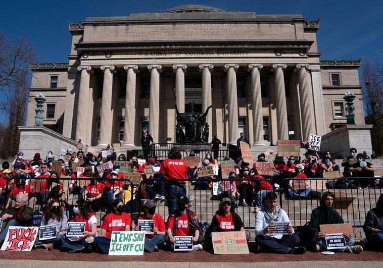 La Universidad de Columbia, símbolo de las protestas pro-palestinas, capitula ante Trump
