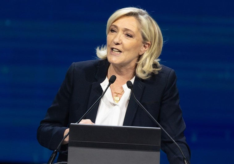 Marine Le Pen apoya el eje Trump-Putin contra Ucrania y Europa