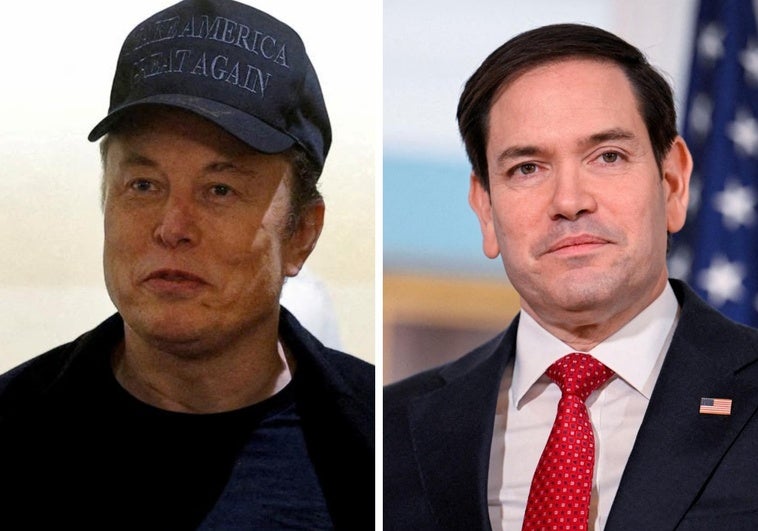 «No has despedido a nadie»: la bronca entre Musk y Rubio, con Trump de espectador