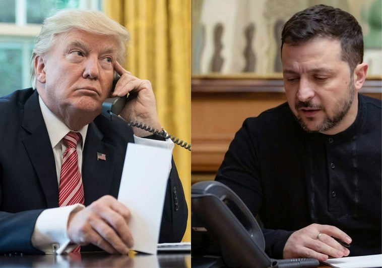 Zelenski habla con Trump: «Putin no cumple su palabra»