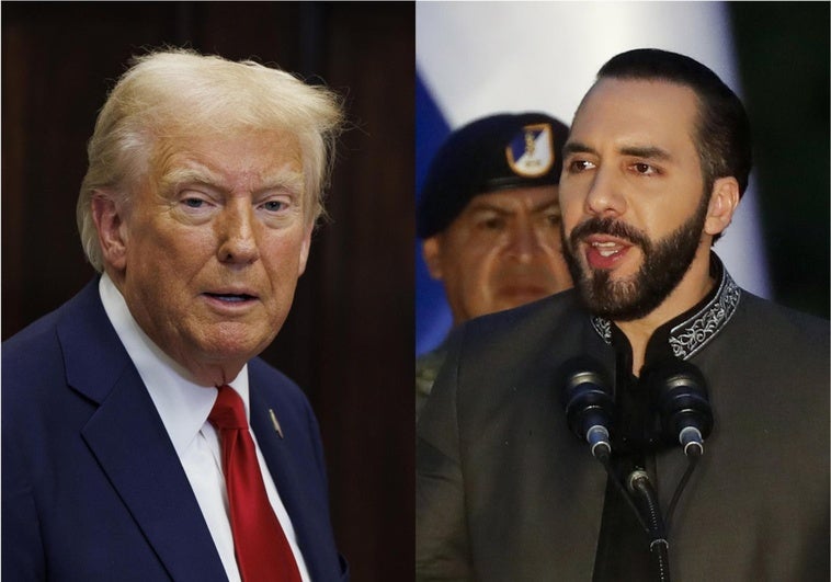 Donald Trump se reúne con Nayib Bukele en Washington