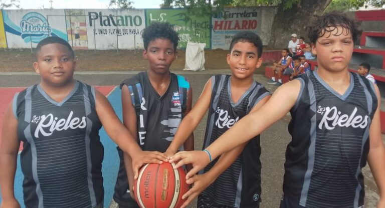 Los Rieles y San Vicente logran triunfos mini baloncesto provincial copa Agua María