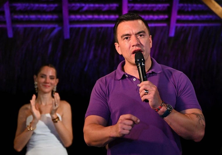 Noboa gana las elecciones y Luisa González no reconoce los resultados