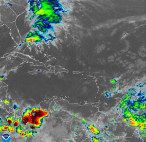 Indomet: Vaguada provocará aguaceros con tormentas eléctricas y ráfagas de viento en varios puntos del país