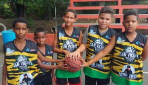 Club San Vicente conquista serie regular grupo “A “  torneo  mini baloncesto  copa Agua María