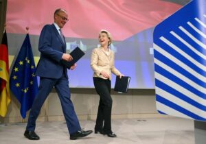 Merz refuerza a Von der Leyen en la guerra comercial con Trump