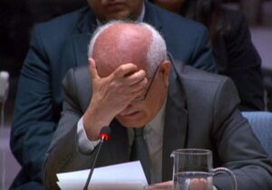 El representante de Palestina ante la ONU rompe a llorar durante su intervención: «Es insoportable»