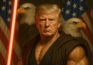 La Casa Blanca usa el Día de Star Wars para cargar contra la izquierda, con Trump caracterizado como un personaje de la saga