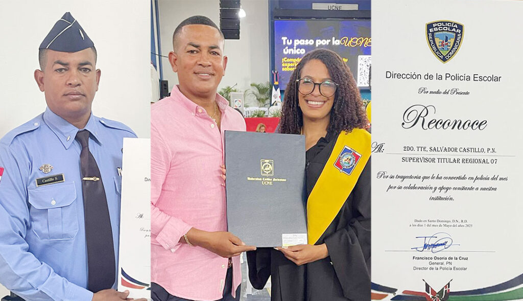 Felicidades al Segundo Teniente Salvador Castillo por doble motivo de orgullo familiar y profesional